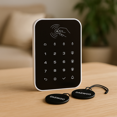 Clavier sans fil avec 2 badges RFID WKE301 | Compatible Touch/Vigilia (AM30x)