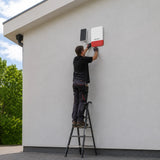 Installation correcte de la sirène WOS305S en façade