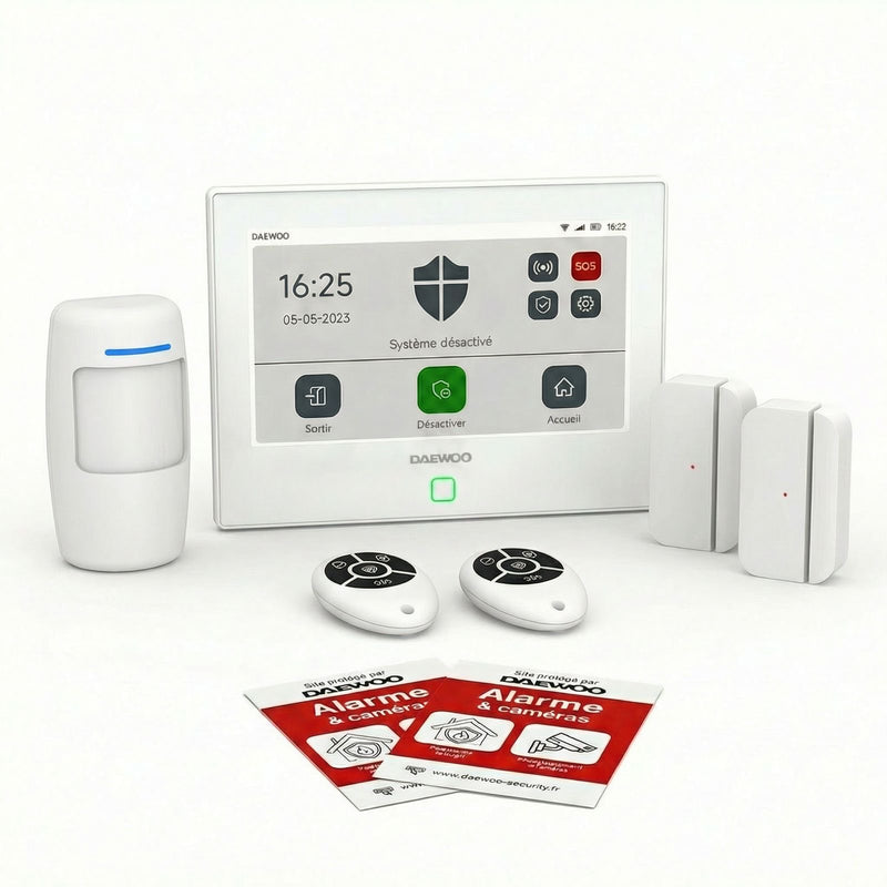 Centrale d’alarme Daewoo Security Touch à écran tactile