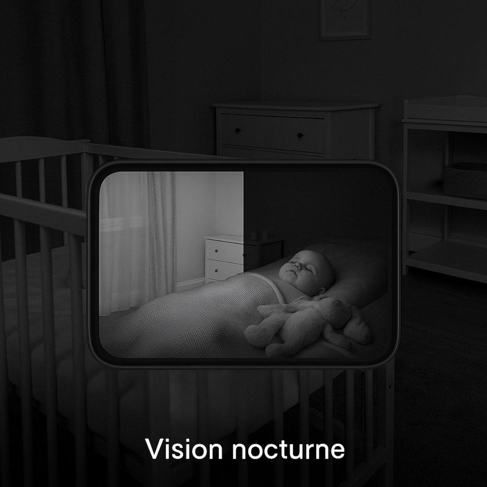 Vision nocturne de la caméra IP506P