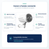 Caractéristiques du canon à fumée connecté Daewoo F502W