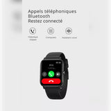 Montre connectée Daewoo SW101 : appels et notifications Bluetooth au poignet