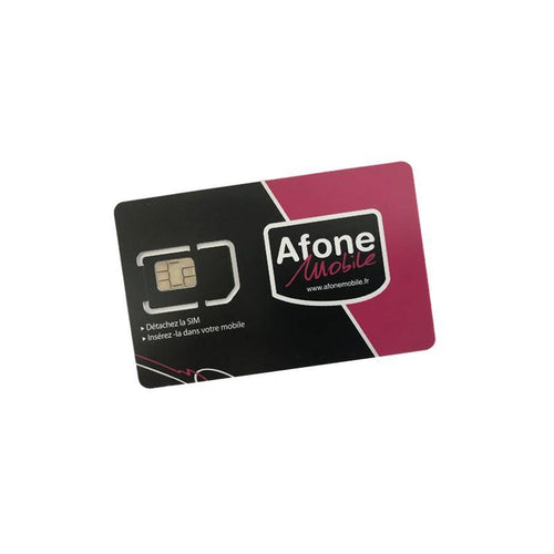 Carte SIM M2M Afone 1 An Prépayé (Touch/Vigilia)