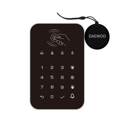 Clavier sans fil WKE301 avec 2 badges RFID | Compatible avec l'alarme AM301/AM302 - Daewoo Security