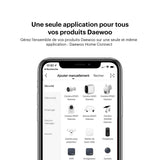 Distributeur NutriVision : repas programmés depuis l'application Daewoo Home Connect