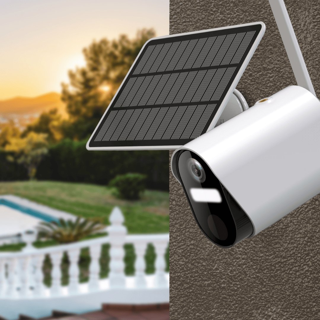 Pack de 3 panneaux solaires SPW502 | Compatible avec la caméra W502 - Daewoo Security
