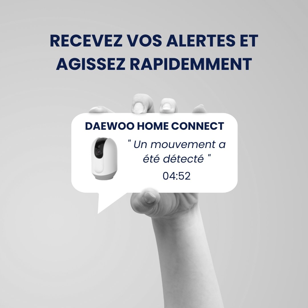 Pack PA505Z | Système d'alarme Full 4G & Zigbee - Daewoo Security