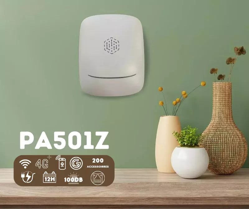 Pack PA521Z | Système d'alarme Full 4G & Zigbee - Daewoo Security